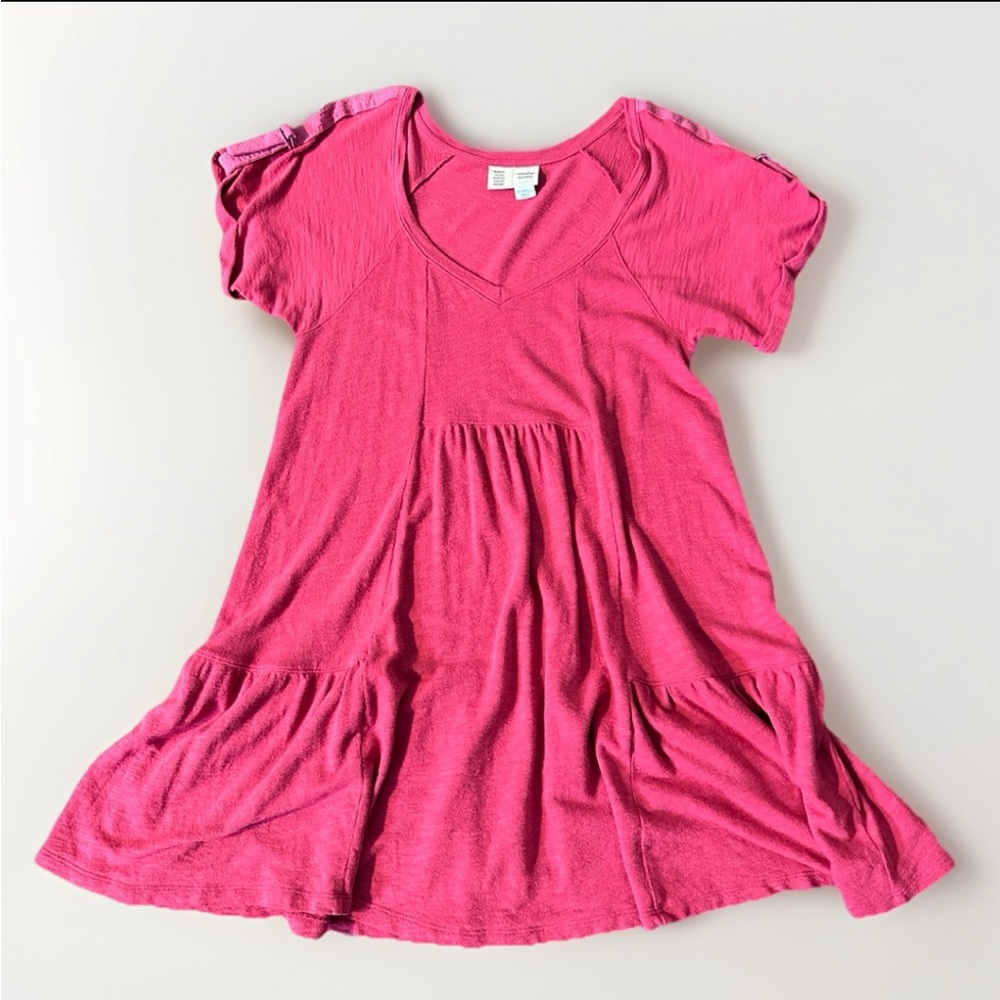 Anthropologie‎ Saturday Sunday Dress Womens Size MP Kathie Flounced Mini Ruffle - Picture 5 of 10